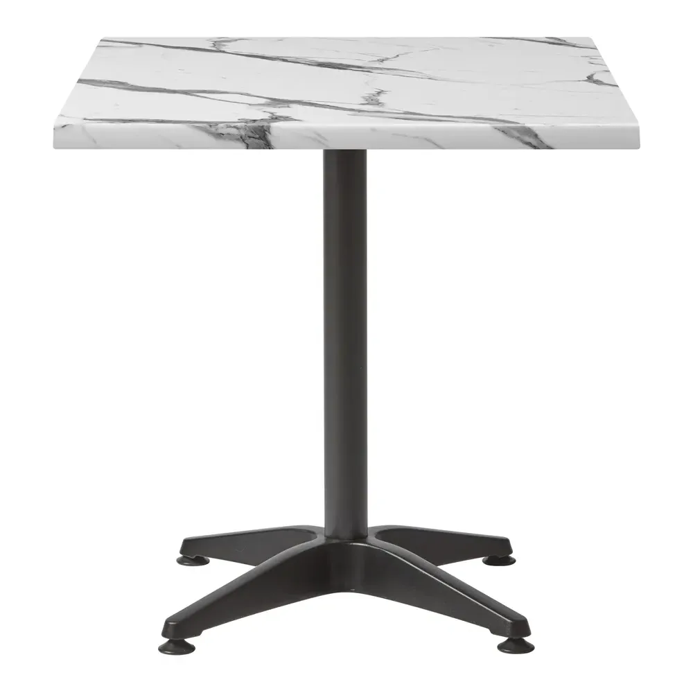 Fernie 70cm Bistro Table - Carrara Marble Effect