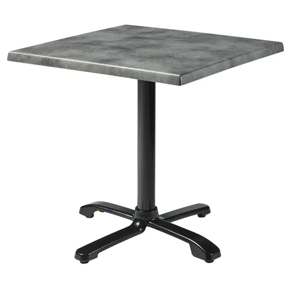 Fernie 70cm Square Flip Top Bistro Table - Cement, Wood product