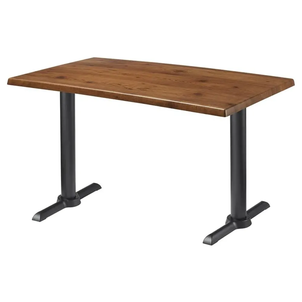 Fernie Rectangular Bistro Table - Natural, Wood