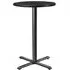 Fernie Round Bar Table - Black, Wood