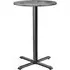 Fernie Round Bar Table - Cement, Wood