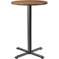 Fernie Round Bar Table - Natural, Wood