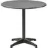 Fernie Round Bistro Table - Grey, Wood