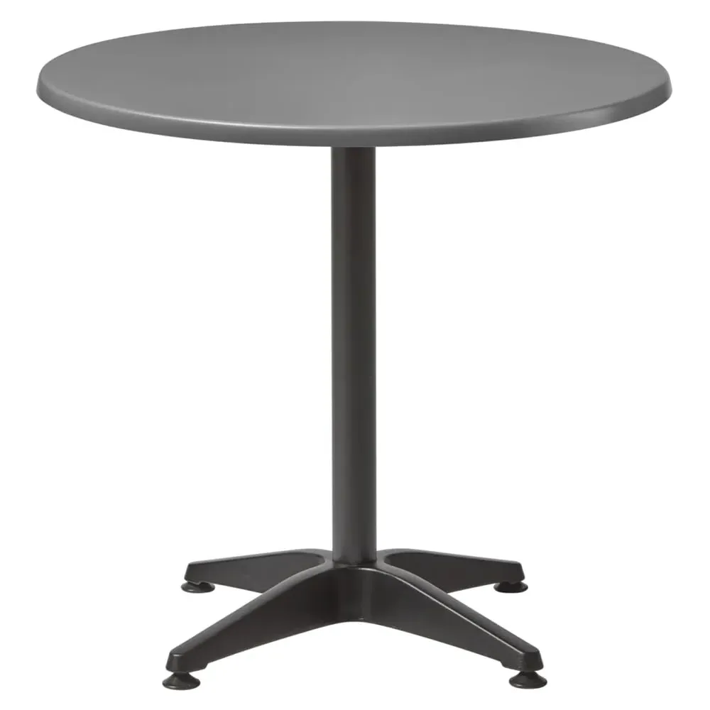 Fernie Round Bistro Table - Grey, Wood
