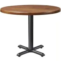 Fernie Round Bistro Table - Natural, Wood