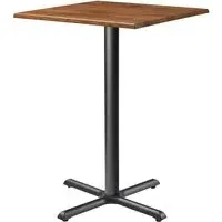 Fernie Square Bar Table - Natural, Wood
