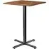 Fernie Square Bar Table - Natural, Wood