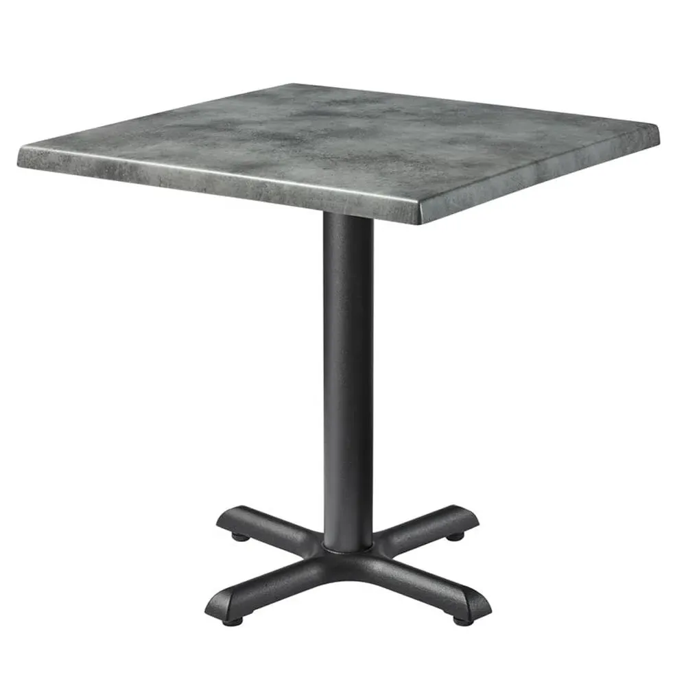 Fernie Square Bistro Table - Black, Wood