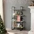 Feryal 4-Tier Bookshelf - Sonoma Oak, Chipboard