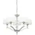 Fiennes 5 Lights Ceiling Pendant Light - Chrome, White