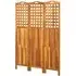 Filiz 3-Panel Room Divider - Acacia Wood