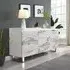 Filo Sydney Large Sideboard with 2 Door 3 Drawer - White