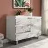 Filo Sydney Small Sideboard with 1 Door 3 Drawer - White