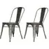 Findlay Dining Chairs with Metal Frame - Brown, Wood