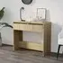 Finley Console Table with 2 Drawers - Sonoma Oak