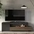 Fiora TV Stand with 1 Door 1 Drawer - Lava and Mercure, Wood