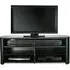 Flare TV Stand - Black, Glass