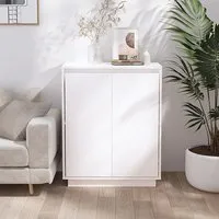 Flavius Sideboard with 2 Doors - White, Pine Wood alternate view