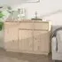Flavius Sideboard with 3 Doors 2 Drawers - Natural, Pine