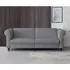 Flex 3-Seater Sofa Bed - Grey, Corduroy