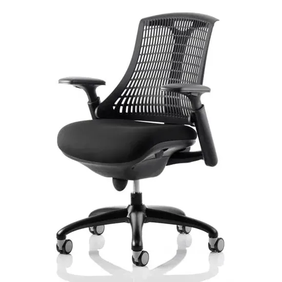 Flex Task Chair with Flexible Back - Black, Fabric product