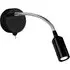 Flexy Wall Light with Adjustable Arm - Black, Chrome