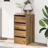 Flint 4-Drawer Chest of Drawers - Oak