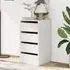 Flint 4-Drawer Chest of Drawers - White