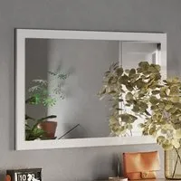 Flint Wall Mirror - White, FSC Certified Wood alternate view