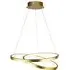 Float LED Leaf Pendant Light - Gold, Aluminium