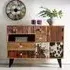 Flocons Sideboard with 4 Drawers - Reclaimed Wood
