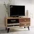 Flocons TV Stand with 3 Drawers - Reclaimed Wood
