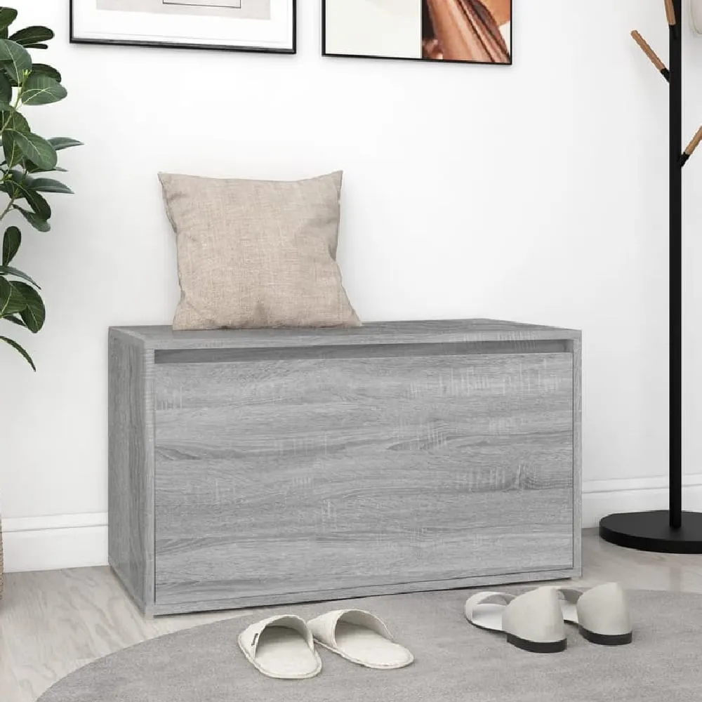 Florence Hallway Seating Bench with Storage - Grey