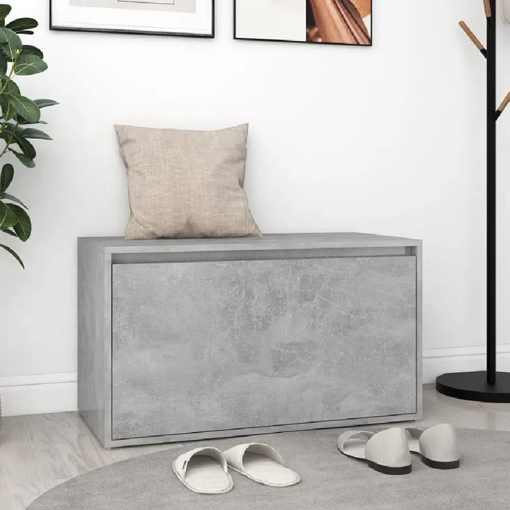 Florence Hallway Seating Bench with Storage - Grey image