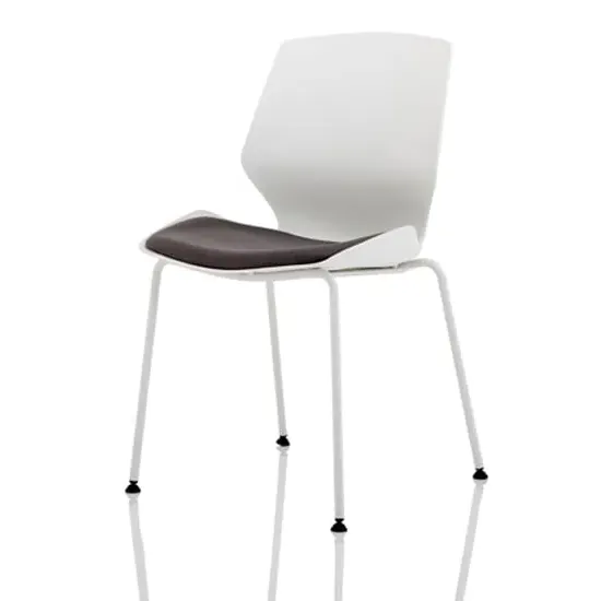 Florence Office Visitor Chair - Dark Grey, Fabric product