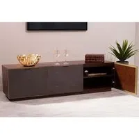 Fomalhaut TV Stand with Storage - Brown, Walnut