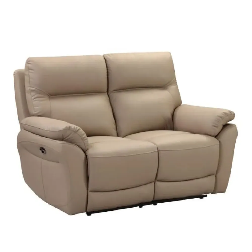 Fontana 2-Seater Recliner Sofa - Latte, Faux Leather image