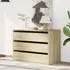Fontana 3 Drawer Chest - Sonoma Oak, Engineered Wood