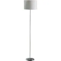Formito Floor Lamp with Stainless Steel Base - White