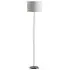 Formito Floor Lamp with Stainless Steel Base - White