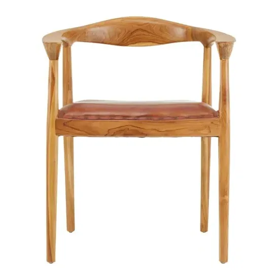 Formosa Accent Chair - Brown, Leather image