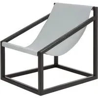 Formosa Bedroom Chair - Grey, Teak