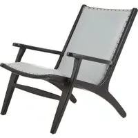 Formosa Bedroom Chair - Grey, Teak