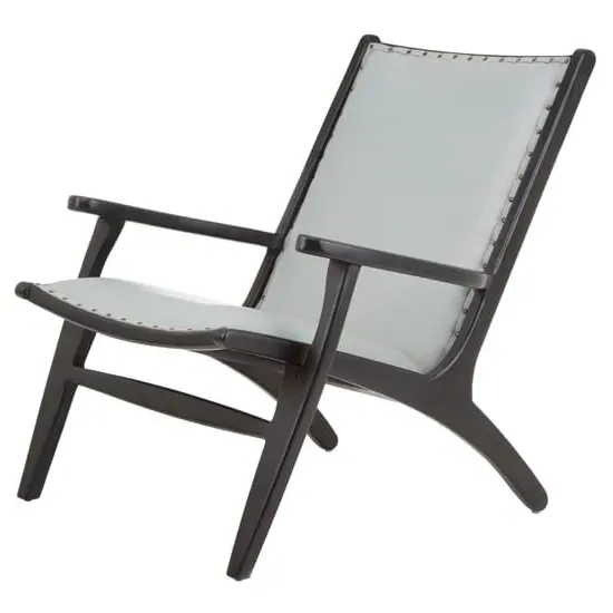 Formosa Bedroom Chair - Grey, Teak