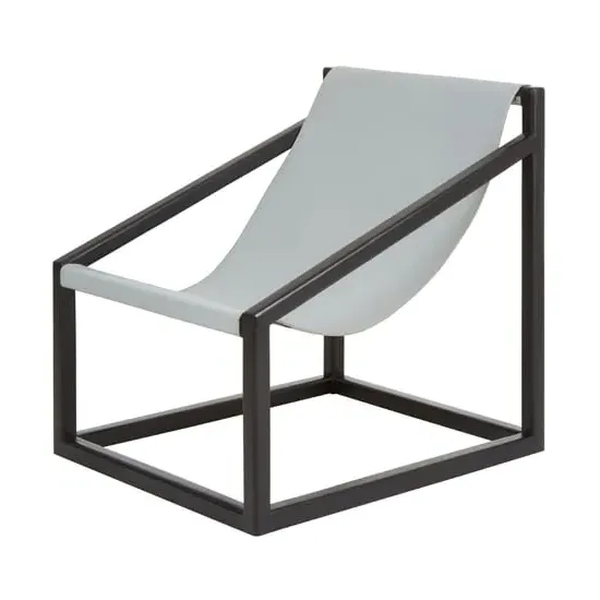 Formosa Bedroom Chair - Grey, Teak image