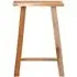 Formosa Recycled Teak Wood Stool - Brown