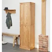 Fornatic Tall Shoe Storage Cabinet - Oak
