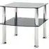 Forney Side Table - Black, Glass