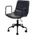 Fortas Office Chair with Armrests - Grey, Leather