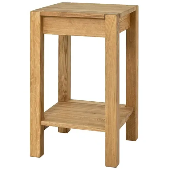 Fortworth Tall Side Table - Oiled Oak